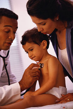 Child Getting Checkup